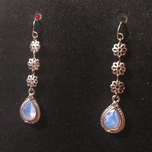 Vintage Style Copper Dangle Earrings